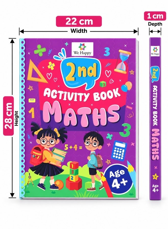 We Happy maths activity book size 28 x 22 x 1 cm