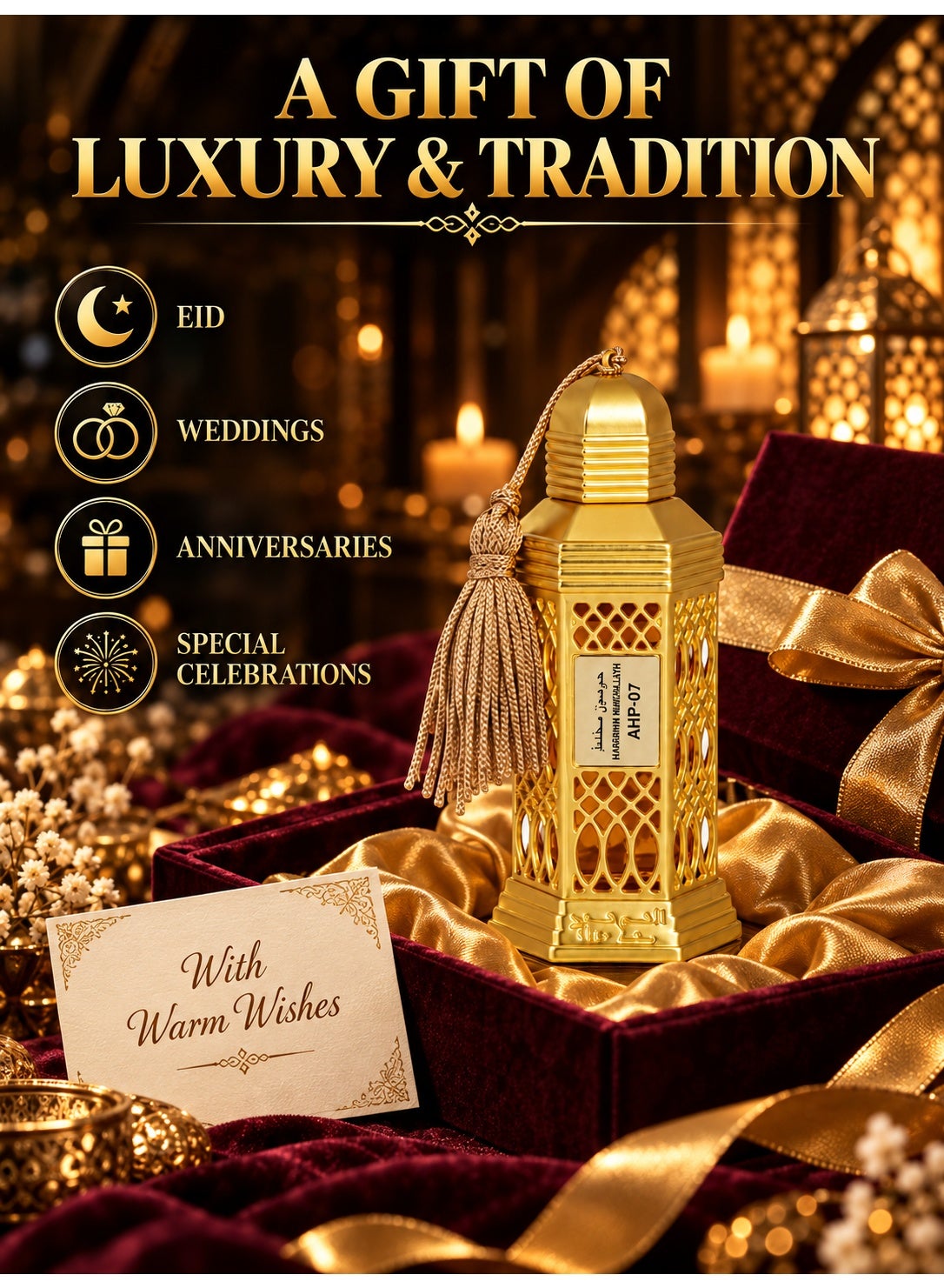 Haramain Mukhallath gift of luxury