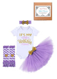 We Happy 2nd Birthday Party Fancy Dress Two Year Photography Costume Prop 4 Pcs Set