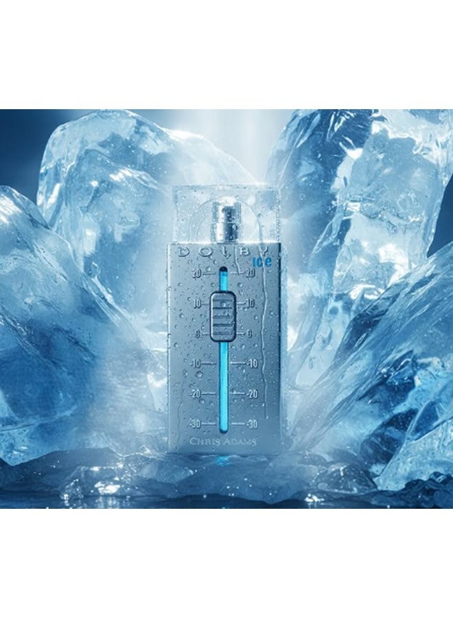 2 Pcs Chris Adams Dolby Ice 100ML EDP