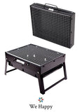 We Happy Barbecue Portable Outdoor Charcoal BBQ Grill 43x30x23 CM - Box shape