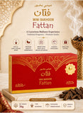 Nabeel Mini Bakhoor Fattan Incense 12 x 3 G (36 G) – Fruity Floral Leathery Arabic Home Fragrance