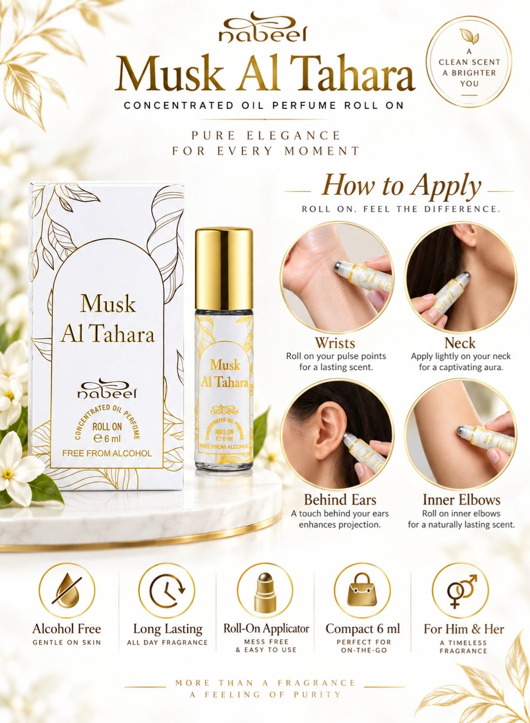 Nabeel Musk Al Tahara roll-on 6ml