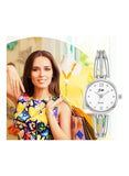 JW Women Stainless Steel Bracelet Quartz Wrist Watch