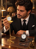 Asmara pocket watch size 45 mm 30 cm chain