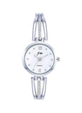 JW Women Stainless Steel Bracelet Quartz Wrist Watch