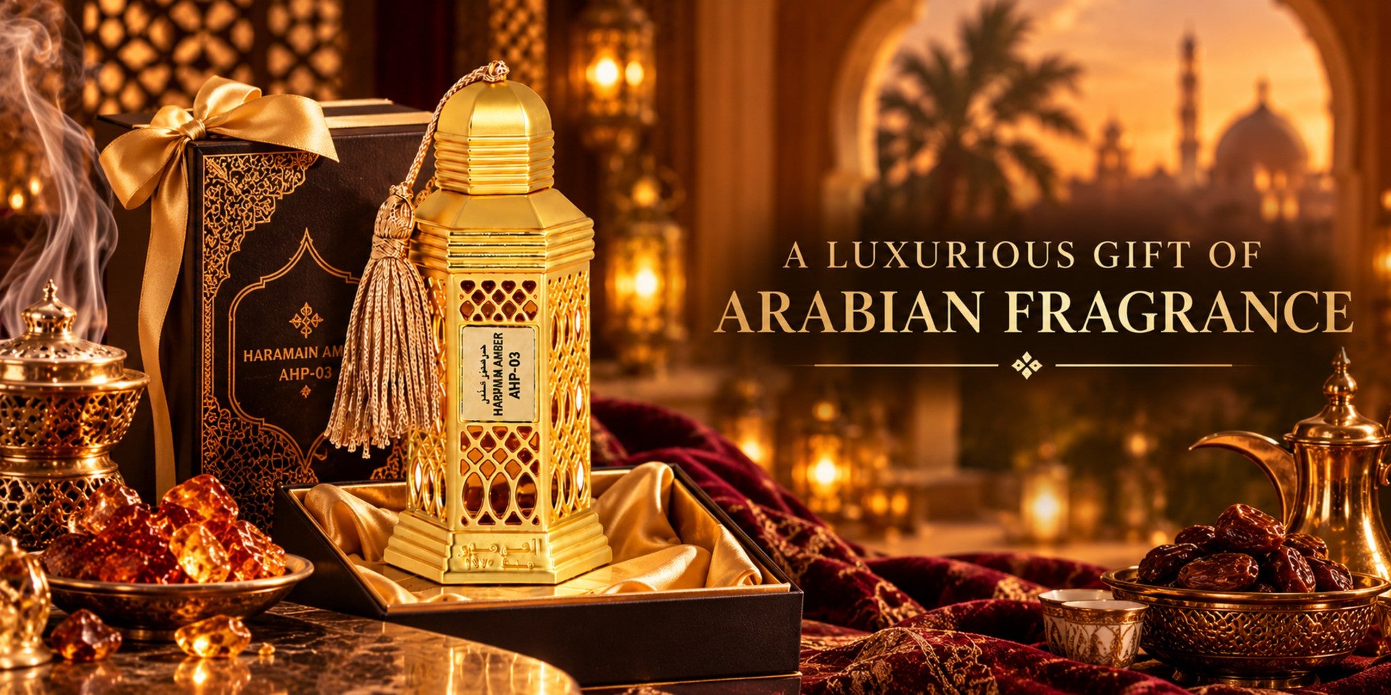 Haramain Amber attar - perfect gift