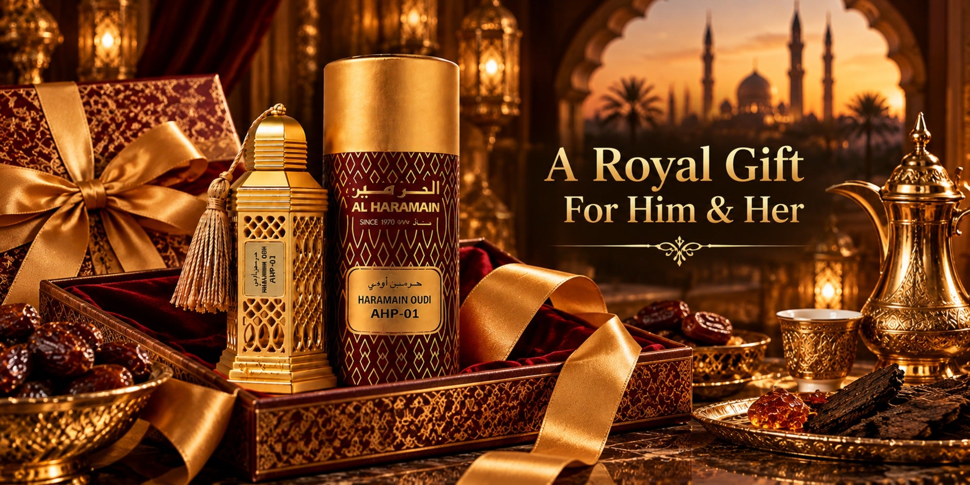 Haramain Oudi attar gift
