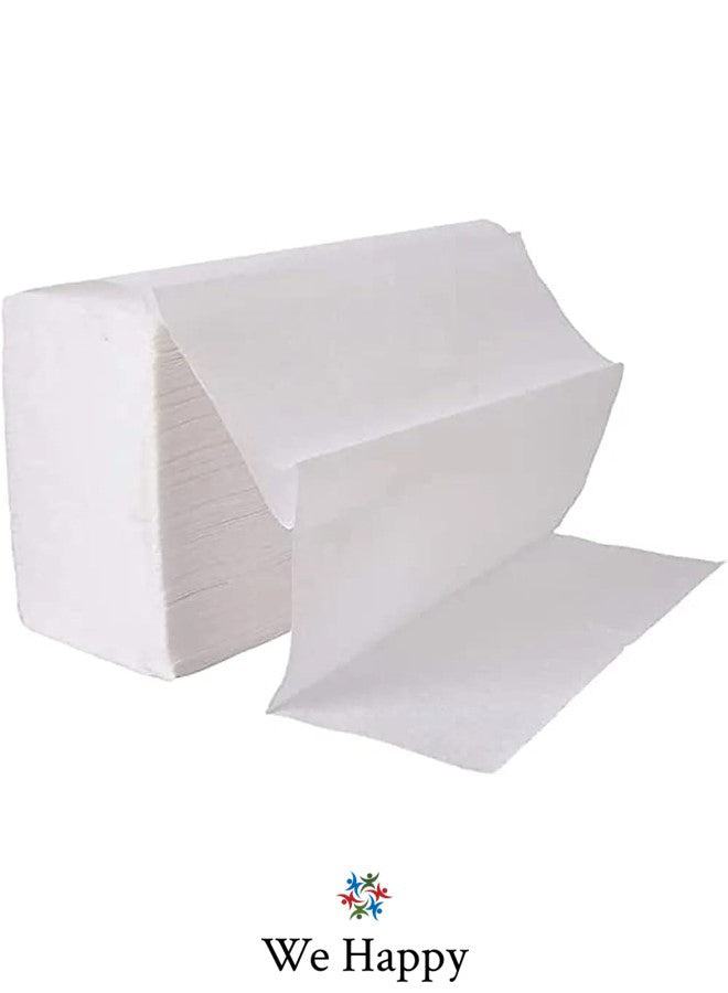 Interfold Tissue Papers Washroom Disposable Hand Facal Towel 150 Sheets x 20 Packs - 3000 Pcs