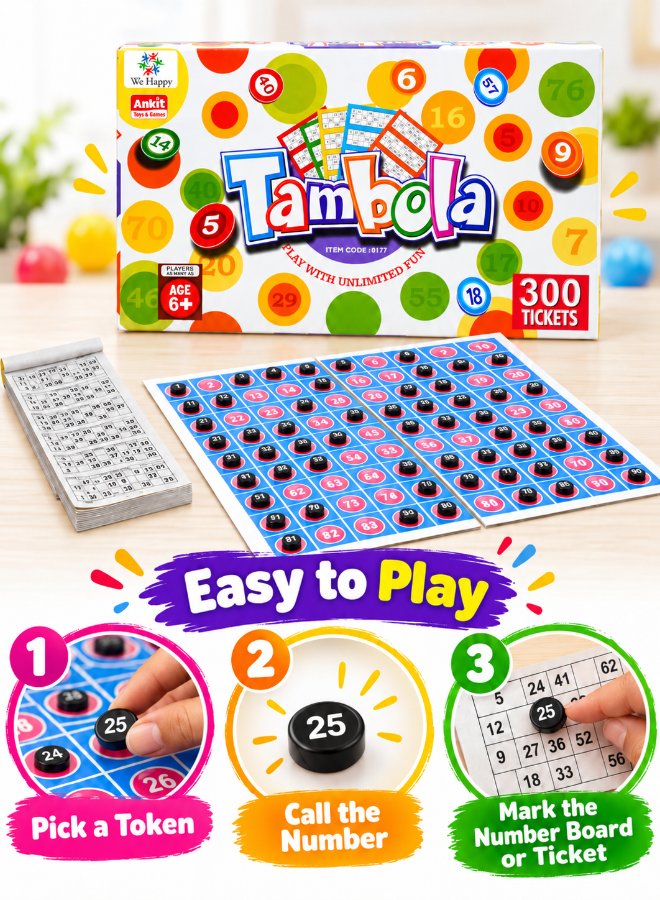 Tambola family game night