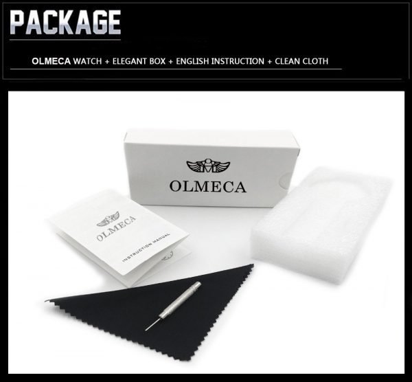 OLMECA Luxury Wristwatch Box