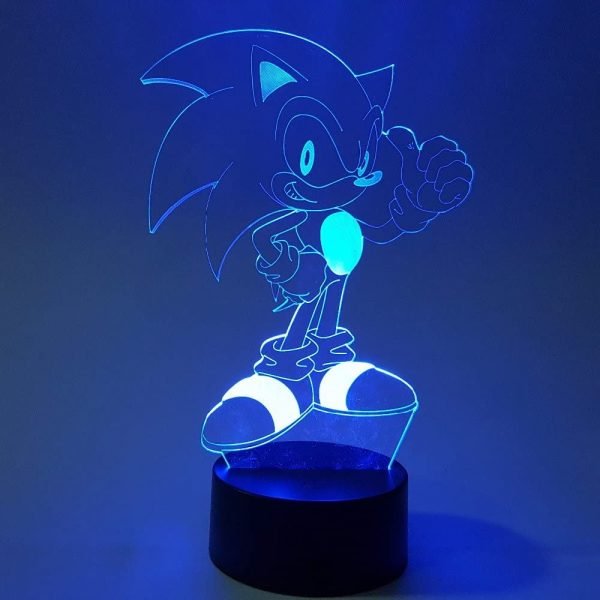 Sonic 3D Table Lamp