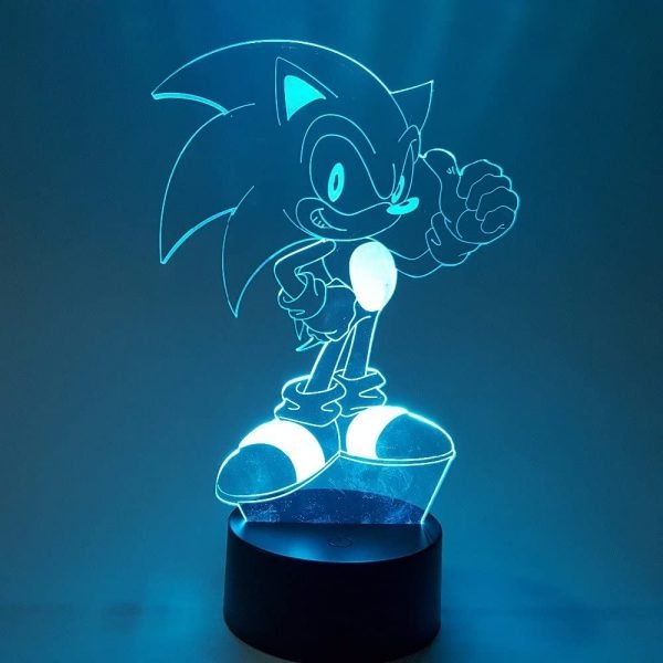 Sonic 3D Table Lamp