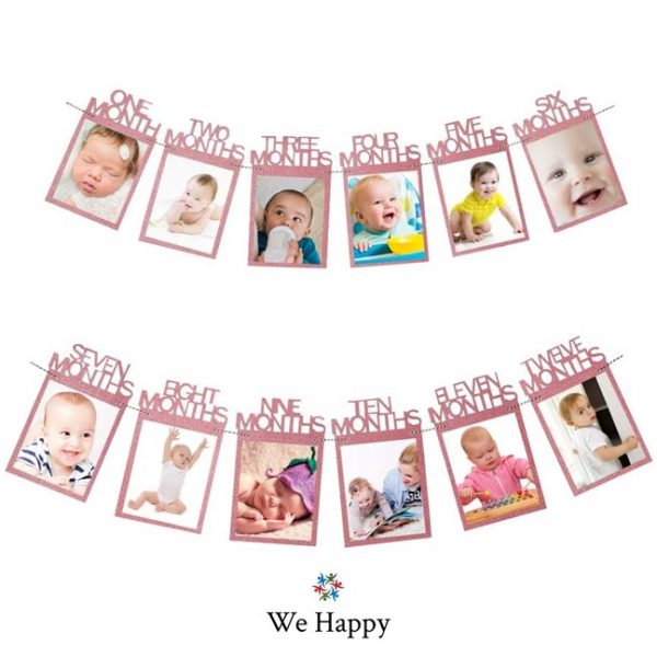 Birthday Frame Banner-Pink